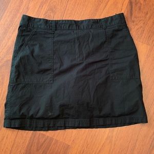 Dockers cute black mini skirt sz 12